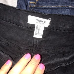 Forever 21 Shorts - Black high waisted shorts Forever 21 Shorts - Black high waisted shorts